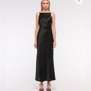 Abercrombie & Fitch Black Maxi Dress